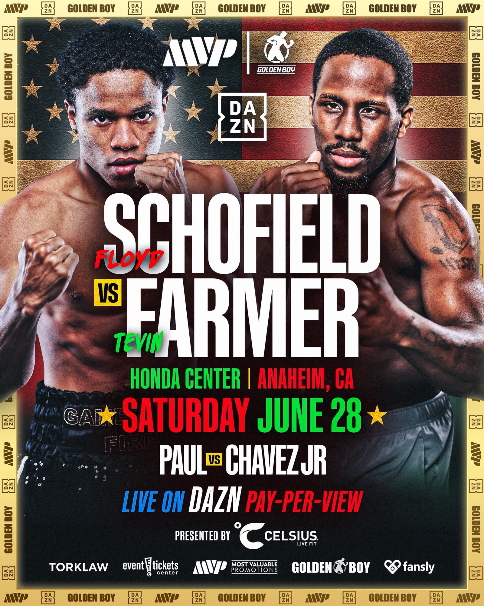 Duel Schofield vs Farmer Bakal Jadi Pembuka Tarung Seru Jake Paul Melawan Julio Cesar Chavez Jr