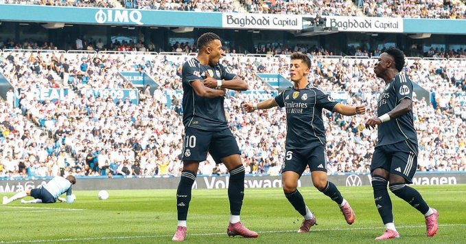 Hasil dan Klasemen Liga Spanyol: Real Madrid Sikat Real Sociedad dengan 10 Pemain