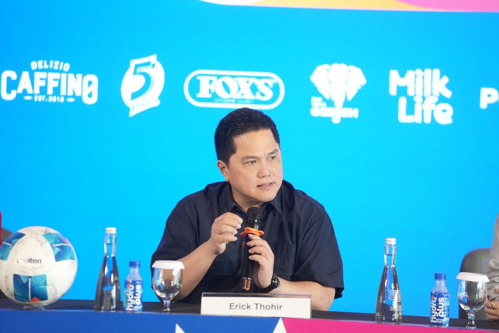 Komentar Erick Thohir Saat Indonesia vs Brunei U-23 Cuma Ditonton 2.700 Orang