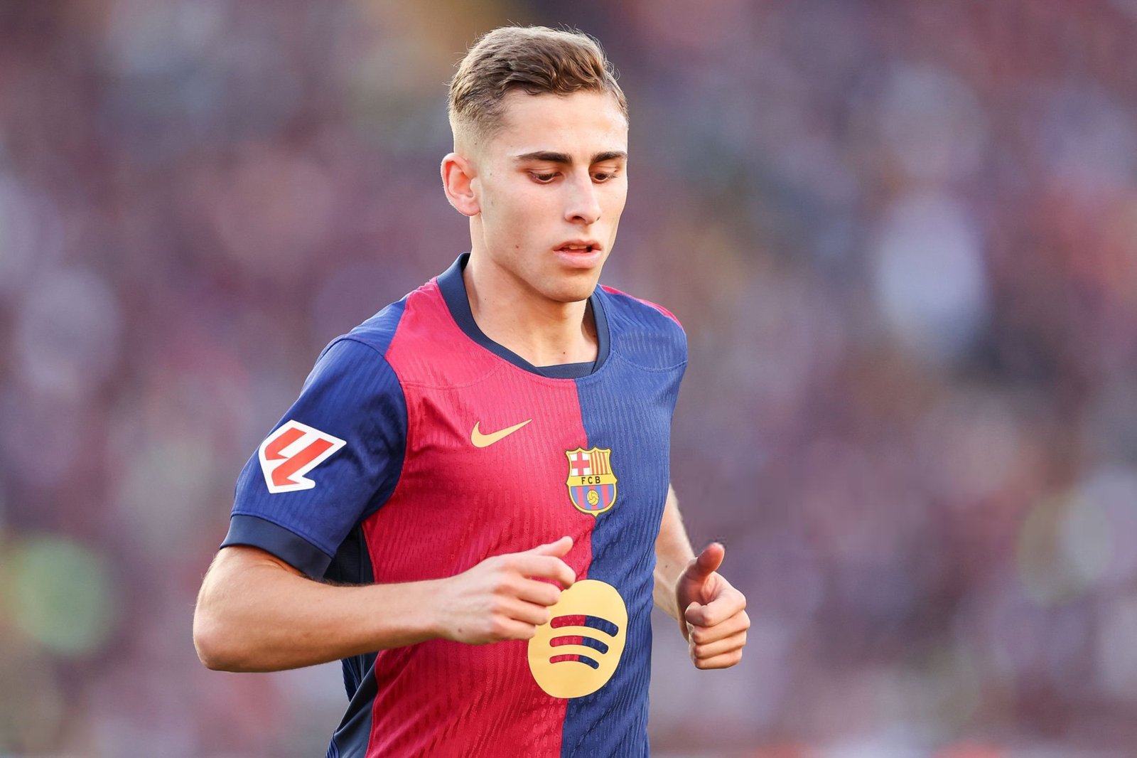Statistik Ciamik Fermin Lopez di Barcelona Bikin Hansi Flick Gemetar dengan Rumor Transfernya