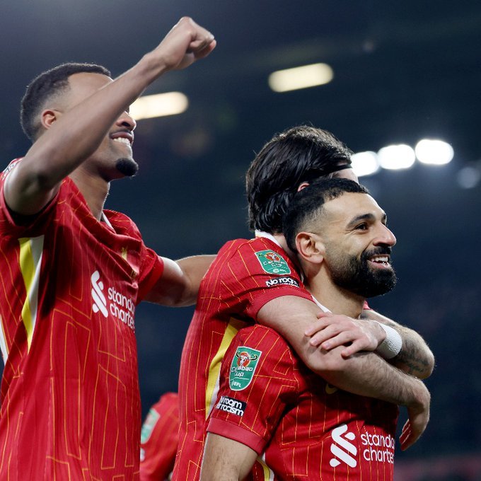 Hasil Carabao Cup: Liverpool Gunduli Tottenham 4-0,  The Reds Jumpa Newcastle di Final Piala Liga Inggris 2025