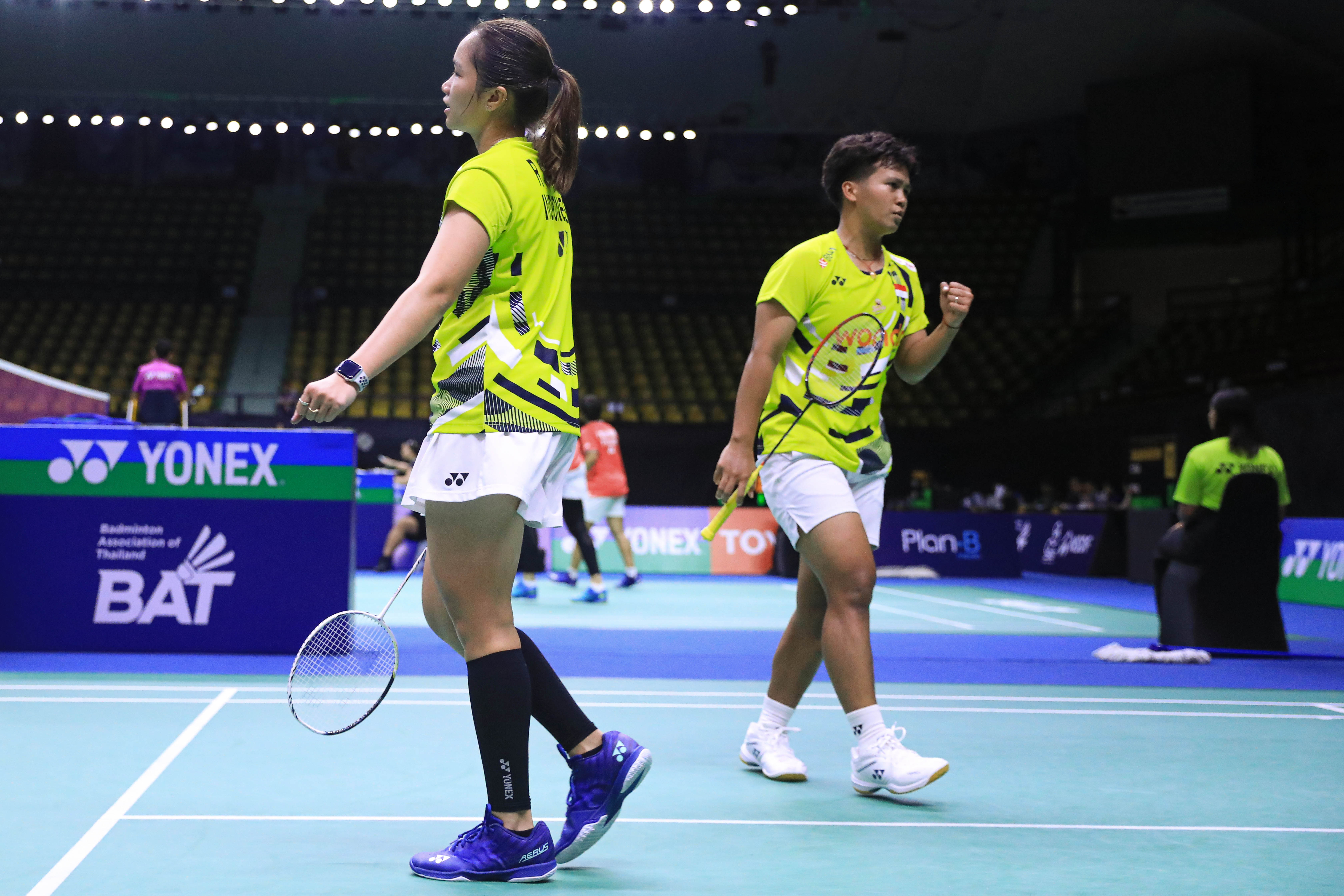 Thailand Masters 2025: Rachel/Trias Tundukkan Wakil China untuk 16 Besar dengan Tegang