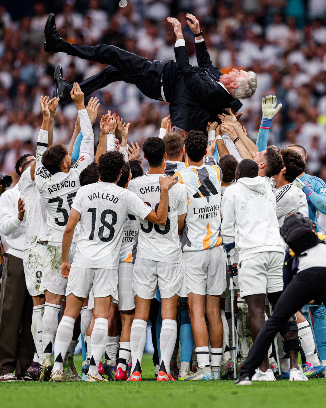 Real Madrid Menang 2-0, Carlo Ancelotti dan Luka Modric Ucapkan Adios...