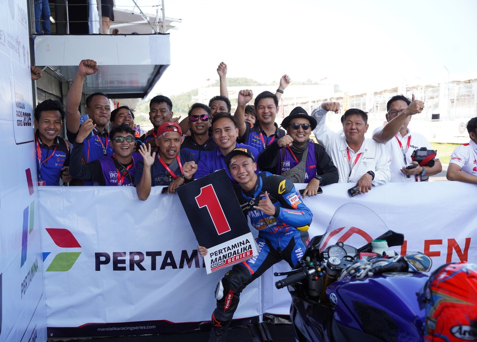 Kunci Sukses Yamaha Dominasi Kemenangan di Seri 2 Mandalika Racing Series