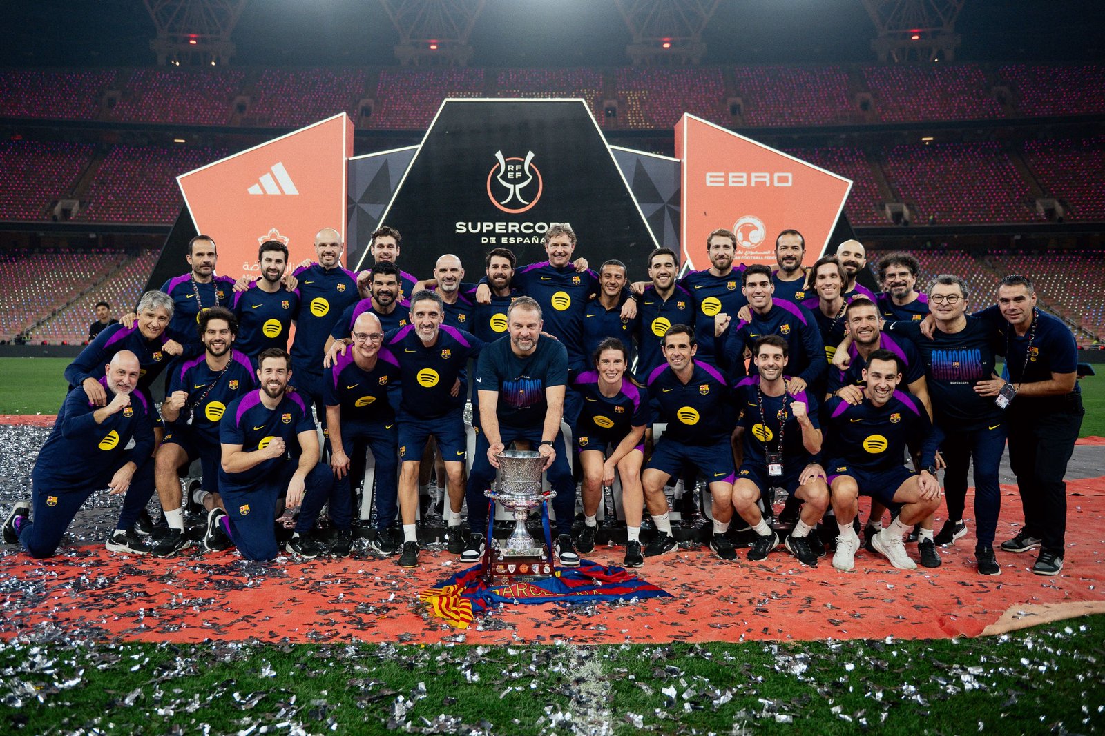 Barcelona Kembali Pecundangi Real Madrid untuk Gelar Juara Piala Super Spanyol