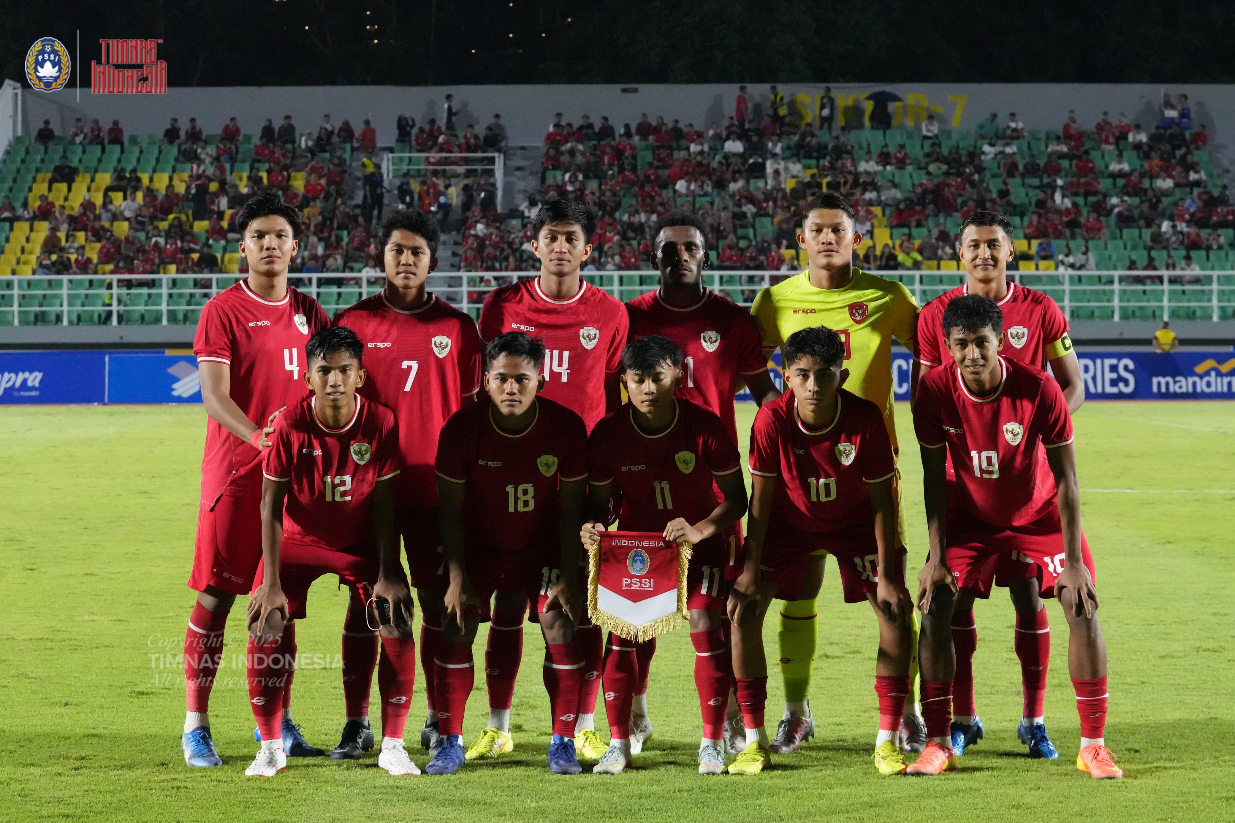 Timnas Indonesia U-20 Jadi yang Pertama Pakai Jersey Terbaru Erspo di Piala Asia U-20?