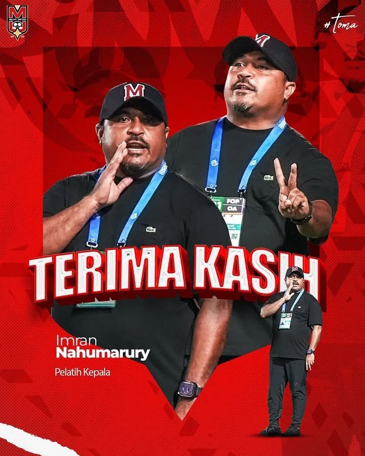 Kejutan, Malut United Pecat Imran Nahumarury dan Yeyen Tumena
