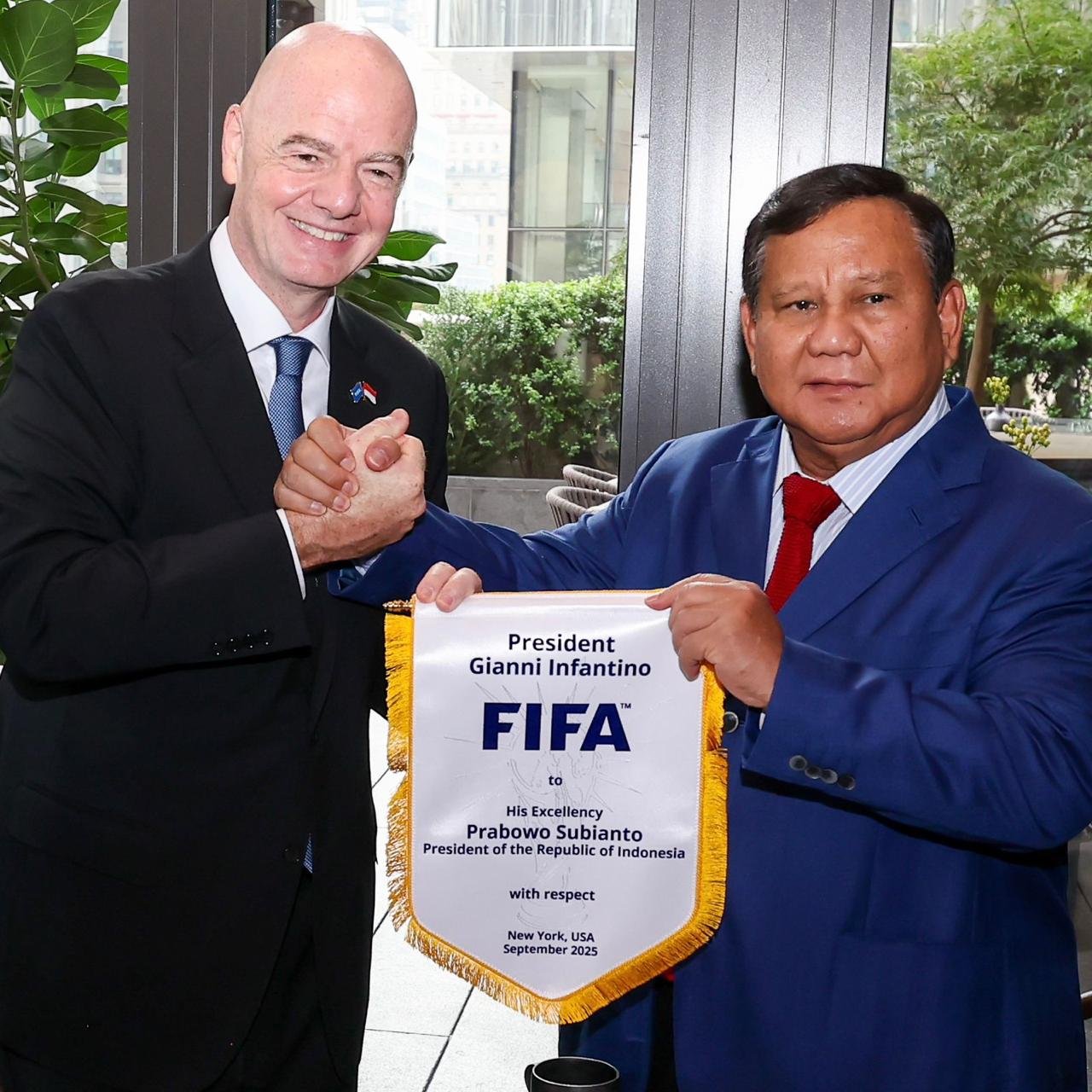 Harapan Presiden FIFA Gianni Infantino untuk Timnas Indonesia