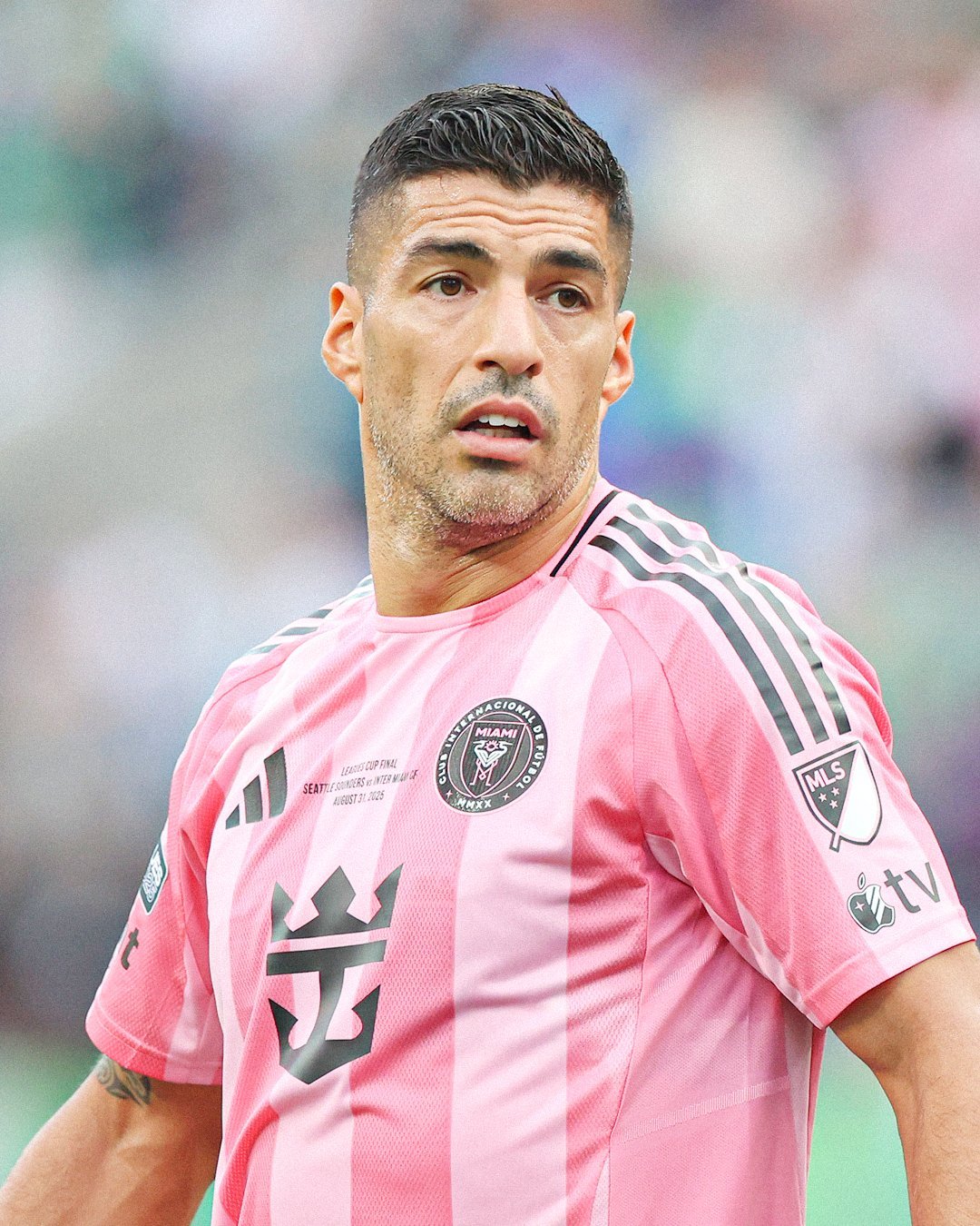 Ludahi Staf Pelatih Lawan, Luis Suarez Disanksi Larangan Main 6 Kali dengan Inter Miami