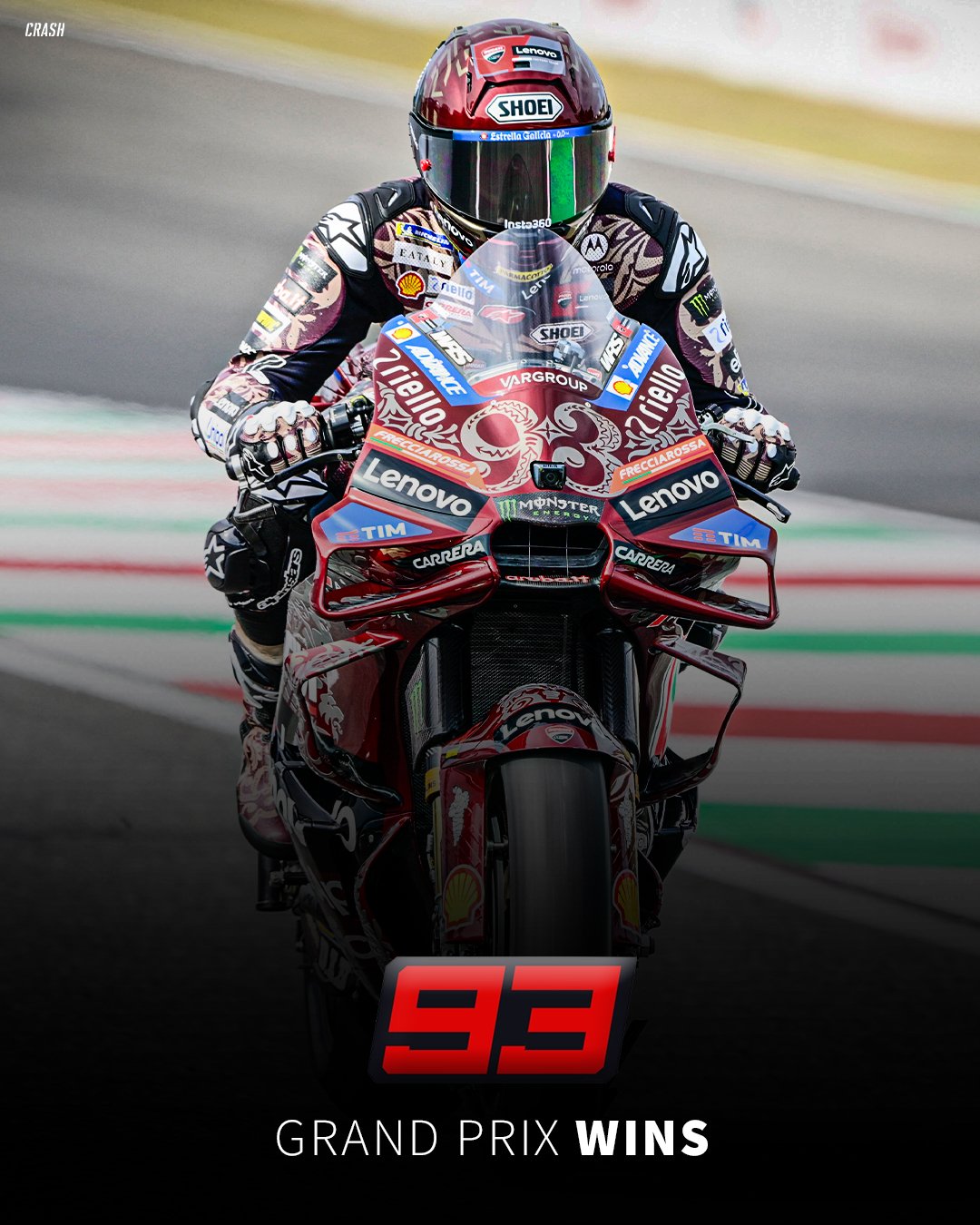 Klasemen MotoGP 2025: Marc Marquez Makin Menjauh Saja, Posisi Bagnaia?