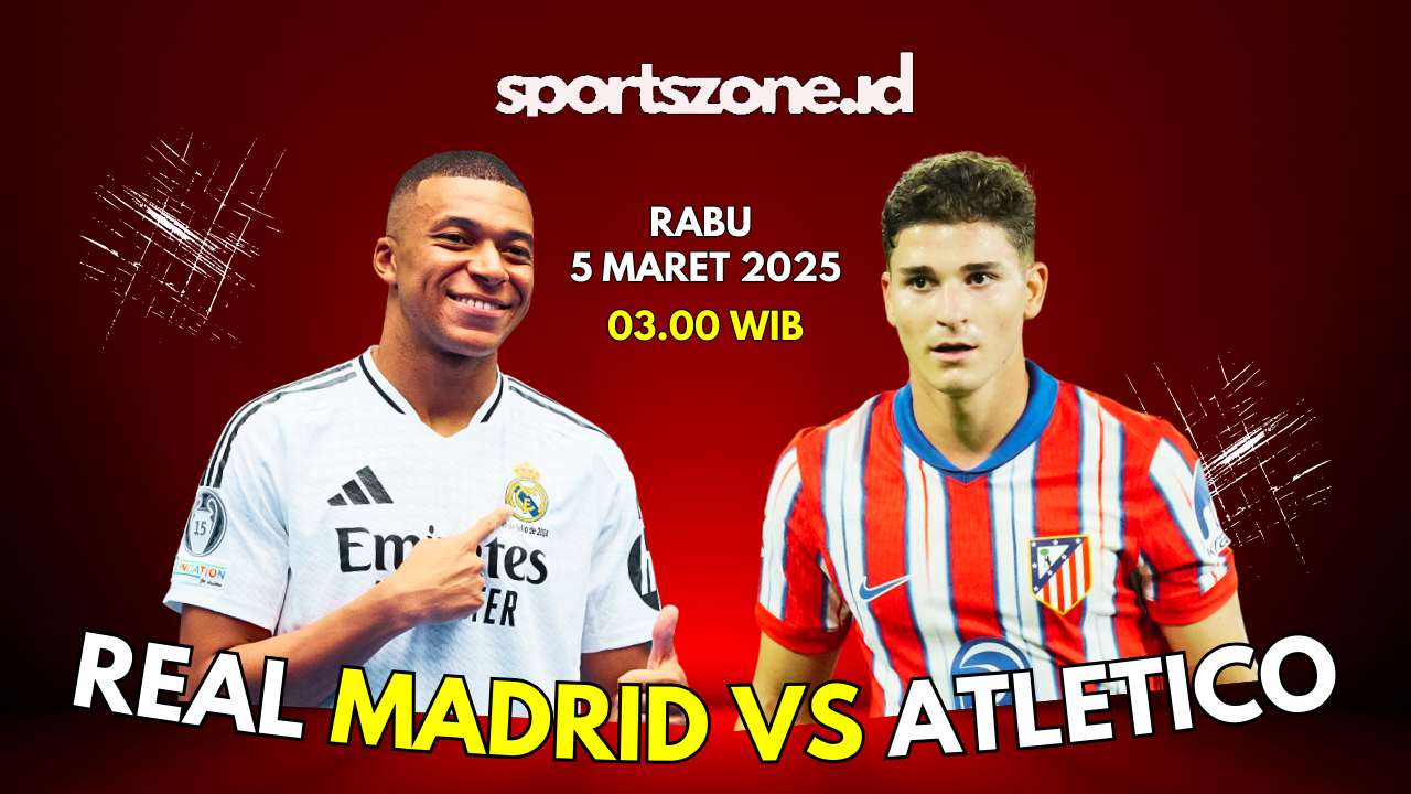 Link Nonton Siaran Langsung Liga Champions: Real Madrid vs Aletico Madrid