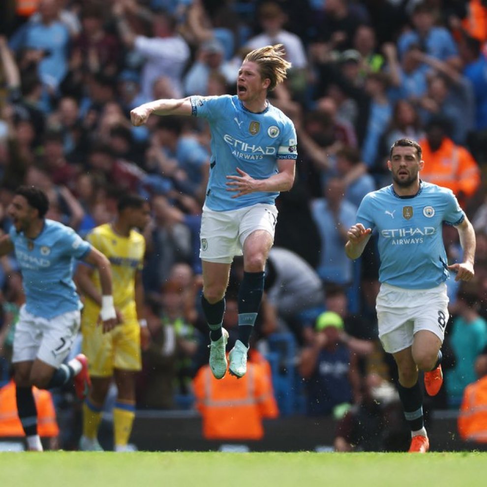 Manchester City Gilas Crystal Palace 5-2, Pep Puji Kevin de Bruyne