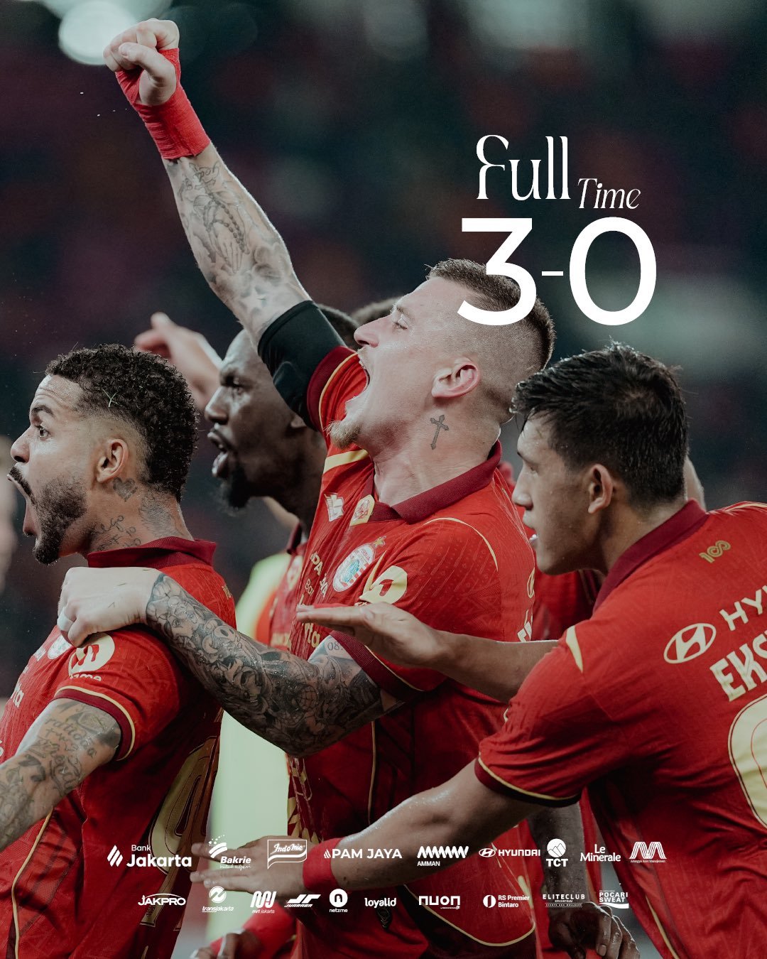 Hasil Super League: Persija Gacor Lagi, Gebuk Bhayangkara FC 3-0