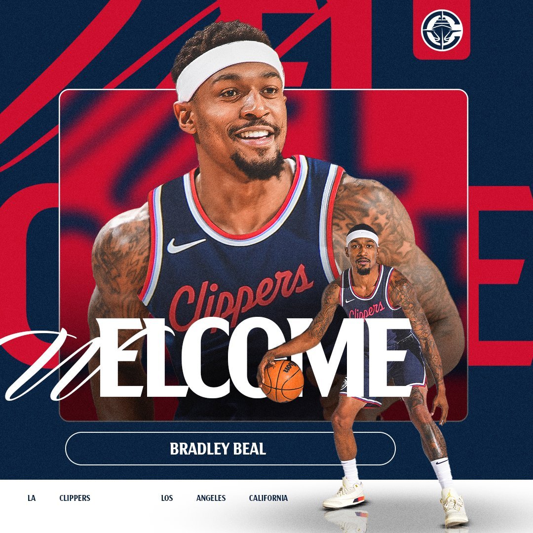 Update NBA: Akhiri Kontrak dengan Phoenix Suns, Bradley Beal Resmi Gabung LA Clippers