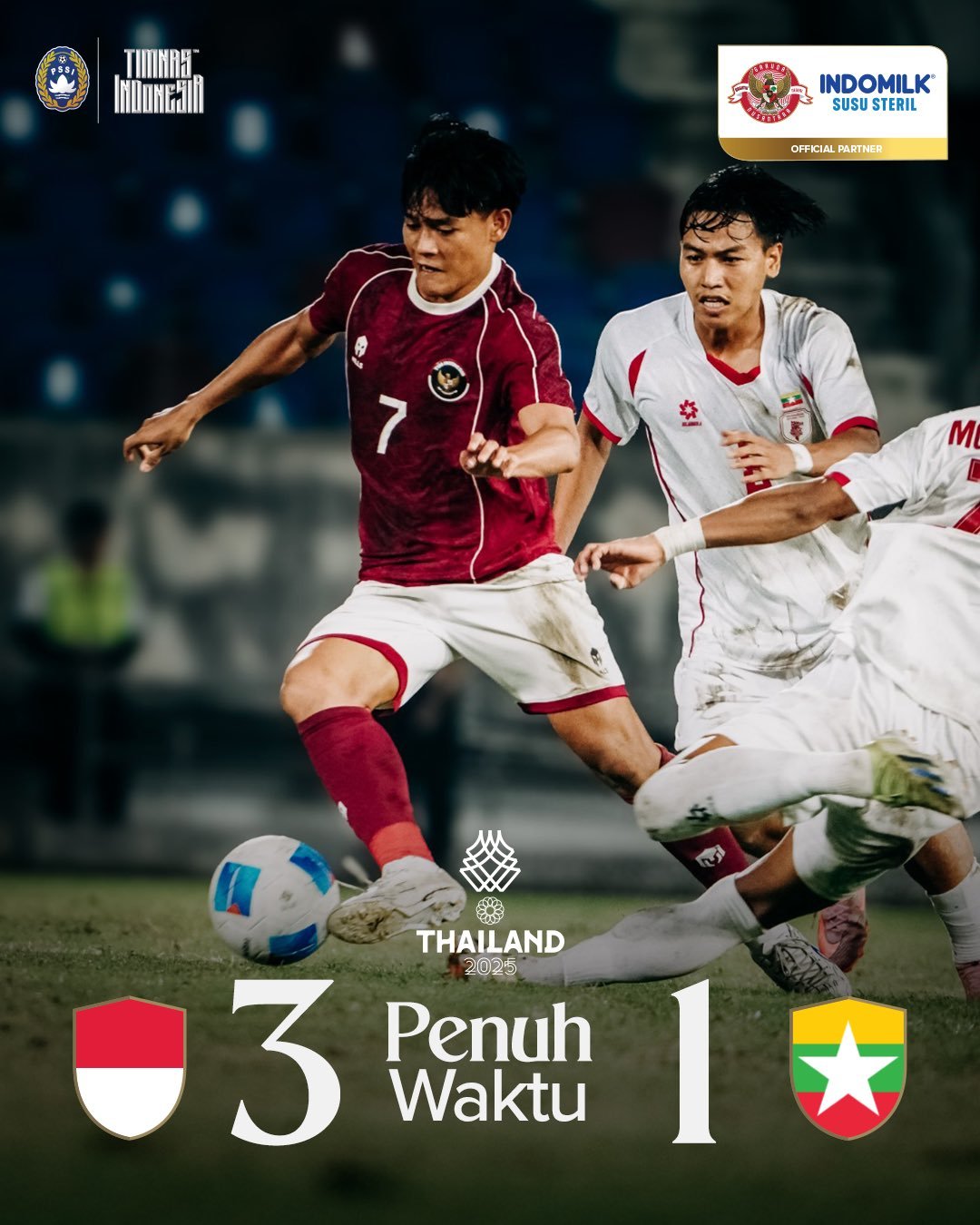 SEA Games 2025: Timnas U-22 Gagal ke Semifinal Meski Kalahkan Myanmar 3-1