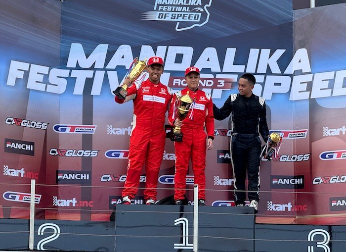 Round 3 ITCR Mandalika Didominasi Tiga Pembalap Honda Racing Indonesia