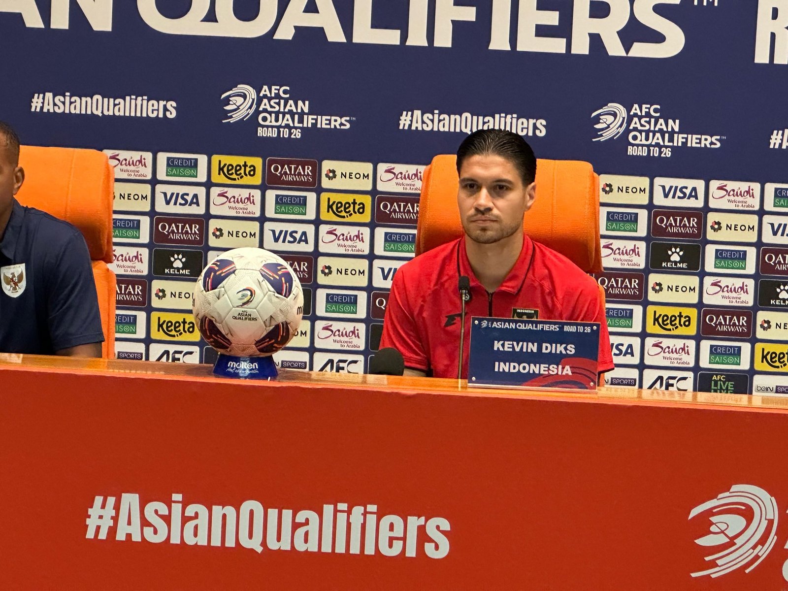 Irak vs Timnas Indonesia, Kevin Diks: Kami Sangat Bersemangat