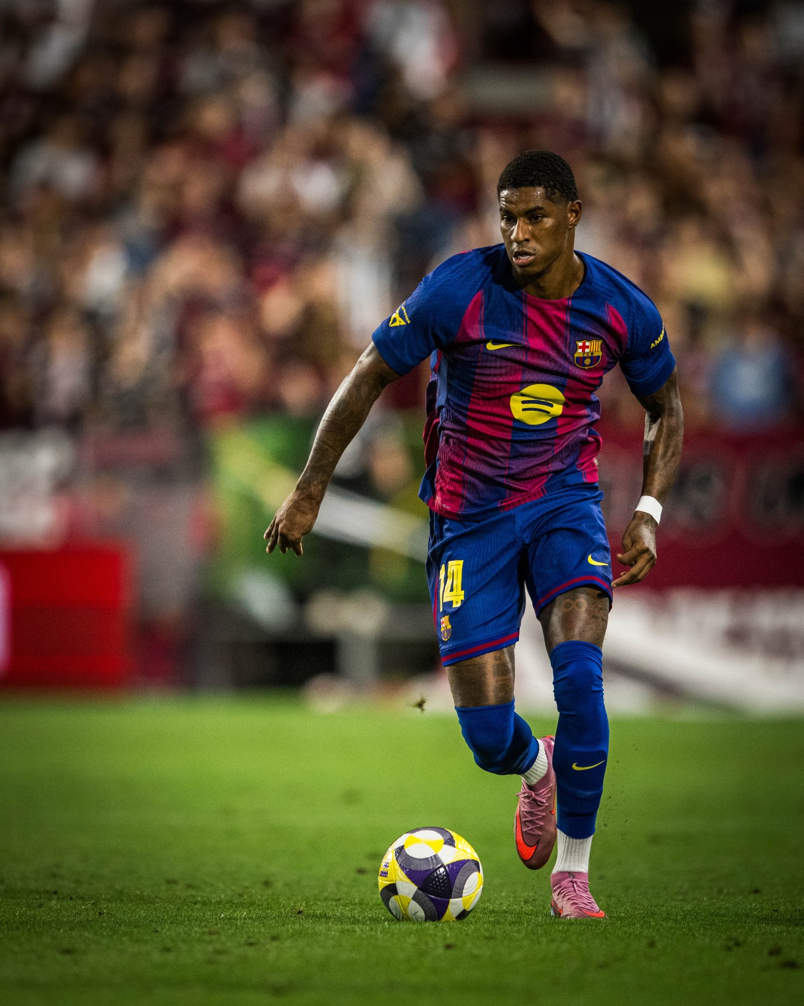Skor Vissel Kobe vs Barcelona: Roony Bardghji Cetak Gol, Marcus Rashford Langsung Debut