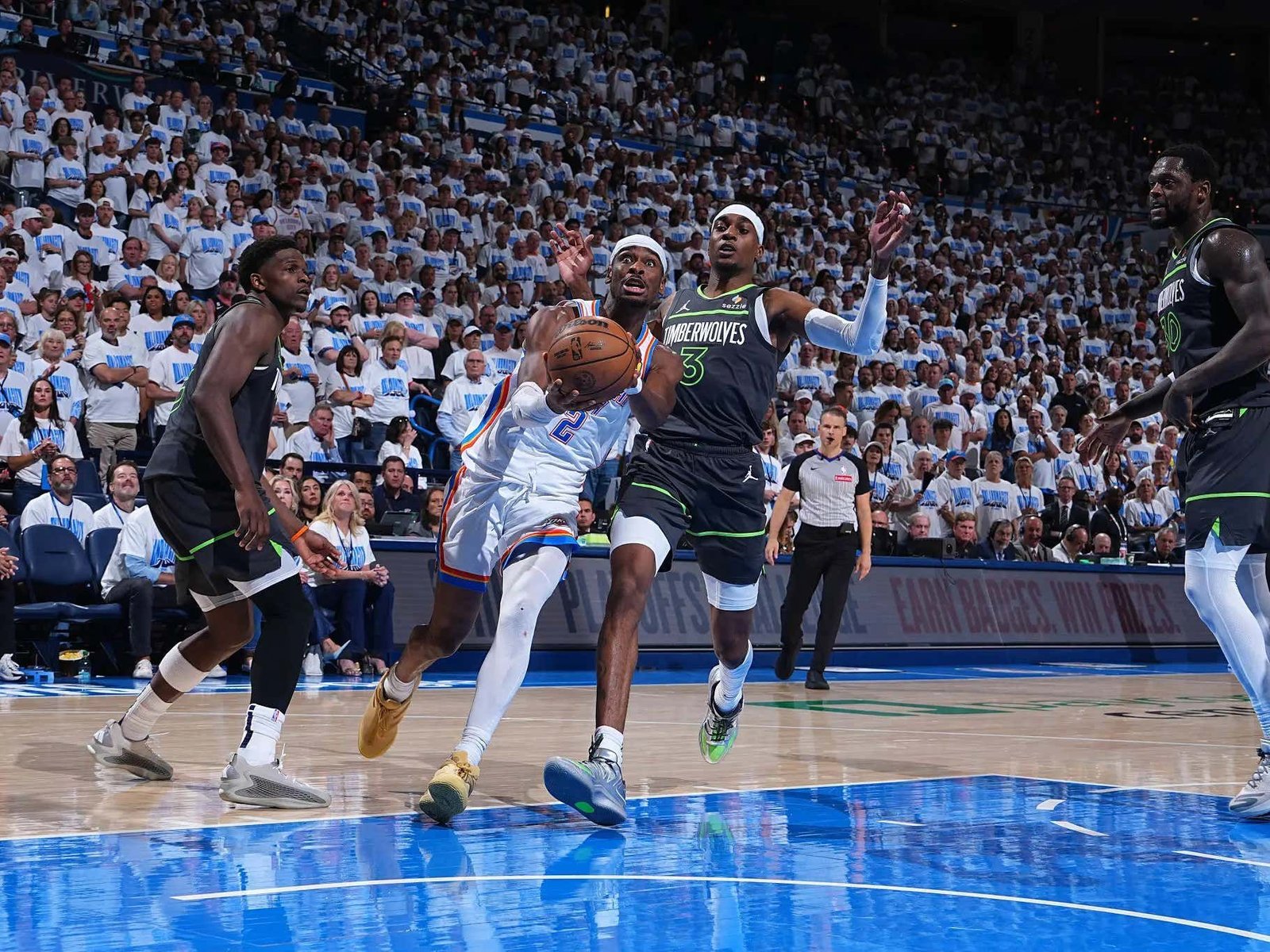 Hasil NBA: Shai Makin Gacor Usai Rebut MVP, Thunder Gilas Timberwolves untuk Skor 2-0