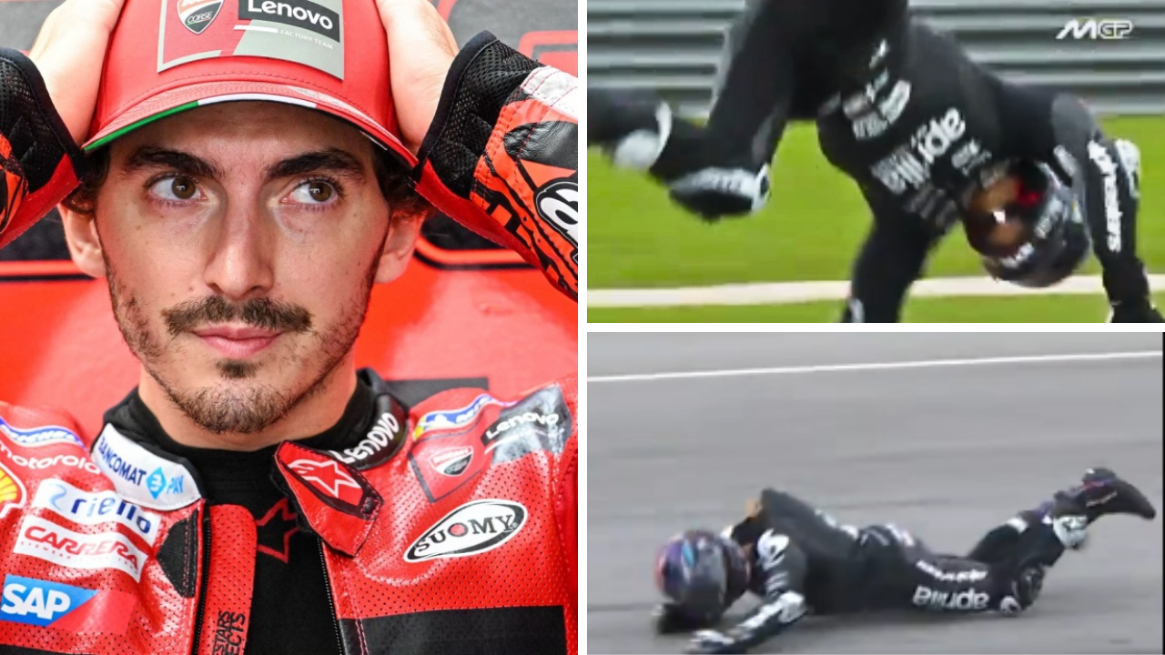 Reaksi Francesco Bagnaia Lihat Rivalnya Jorge Martin Alami Kecelakaan Buruk di Tes MotoGP Sepang