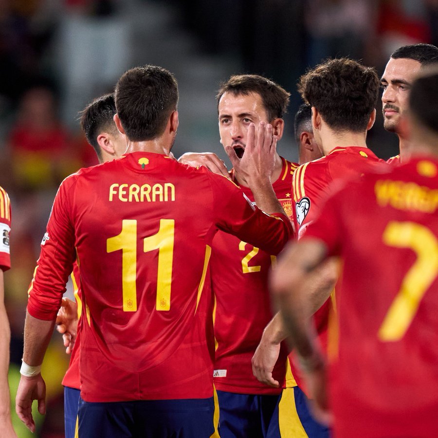 Hasil Kualifikasi Piala Dunia 2026 zona UEFA: Spanyol dan Italia Menang