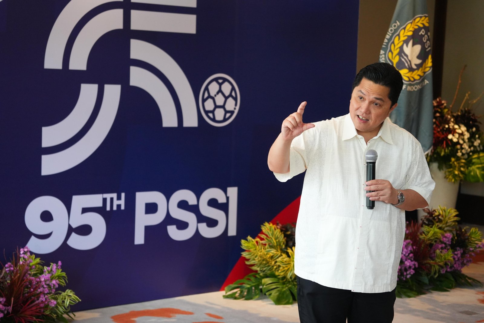 Rayakan HUT ke-95 PSSI, Erick Thohir Ingin Sepak Bola Indonesia Cetak Sejarah Baru