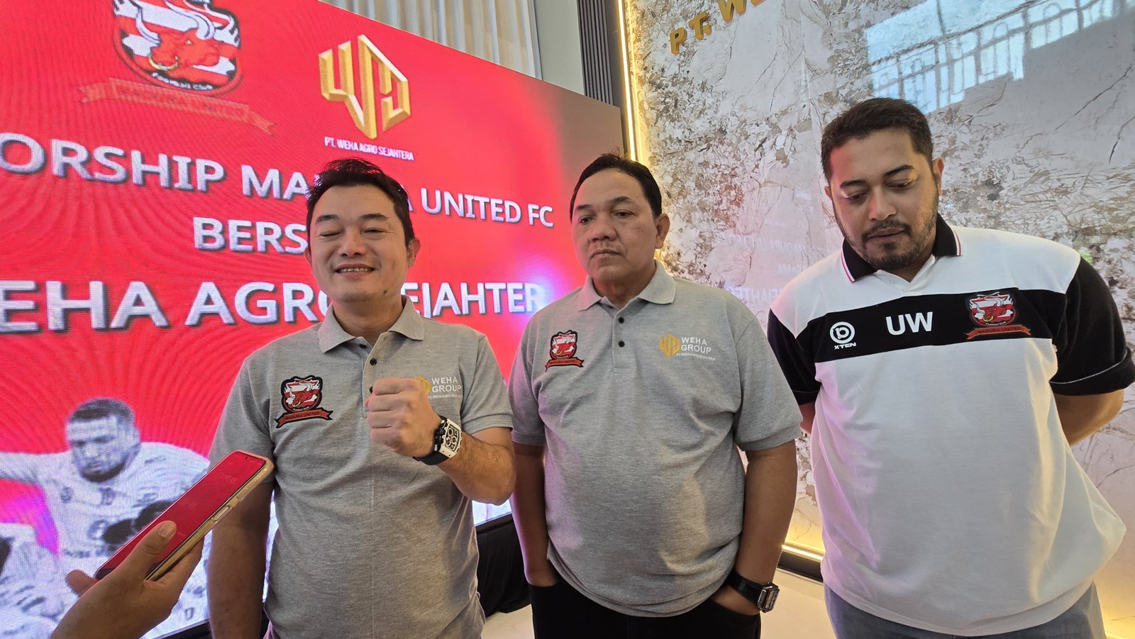 PT Weha Agro Sejahtera Bukan Sekadar Sponsor Madura United