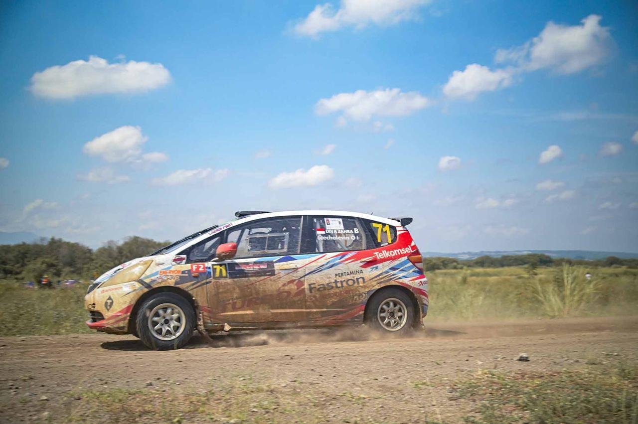 Gokil, Diva Zahra Raih Hasil Bagus di Kejurnas Sprint Rally 2025 Meski Tanpa Latihan