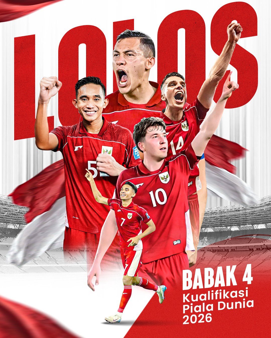 6 Calon Lawan Timnas Indonesia di Putaran 4 Kualifikasi Piala Dunia 2026