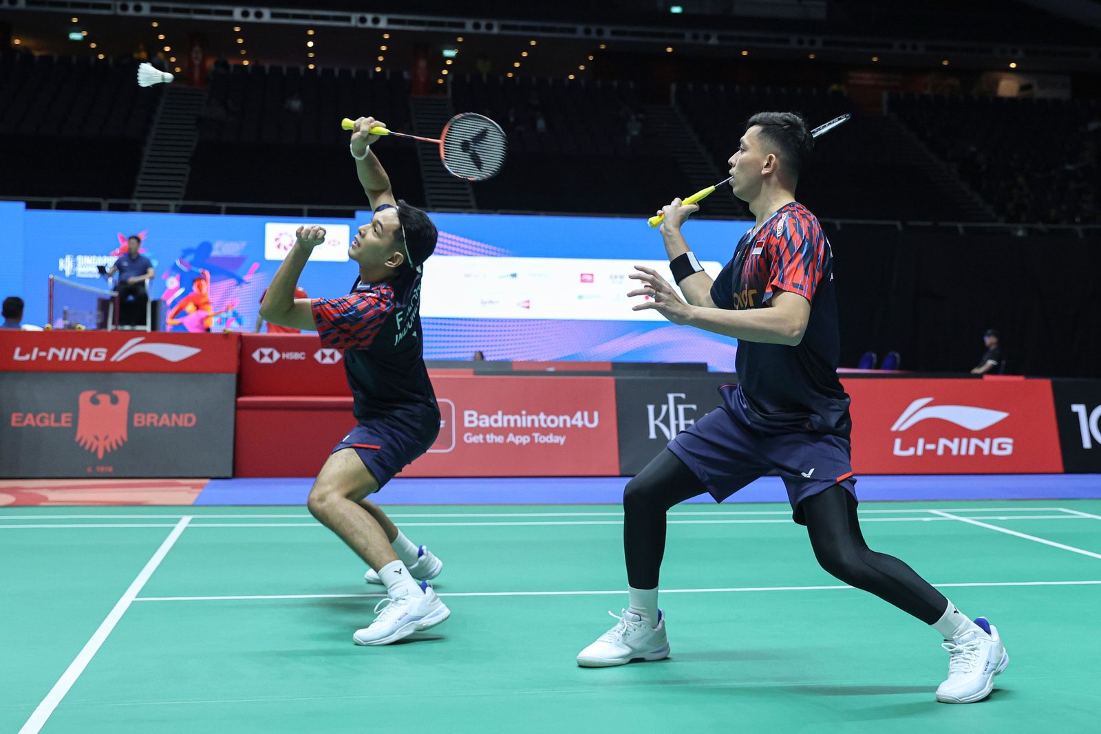 Hasil Singapore Open 2025: Ciamik Banget, Fajar/Rian dan Jafar/Felisha Lolos Perempat Final