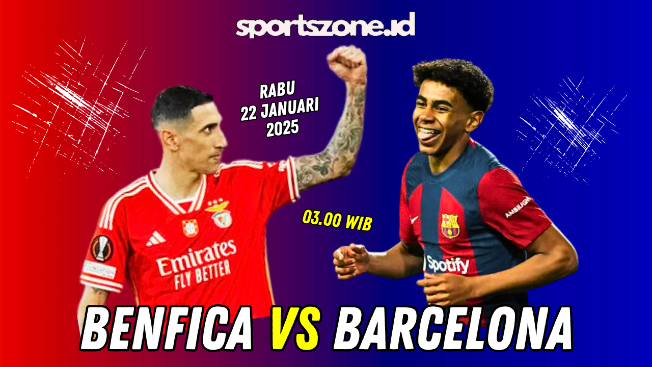 Link Siaran Langsung Liga Champions di Vidio dan SCTV: Benfica vs Barcelona 