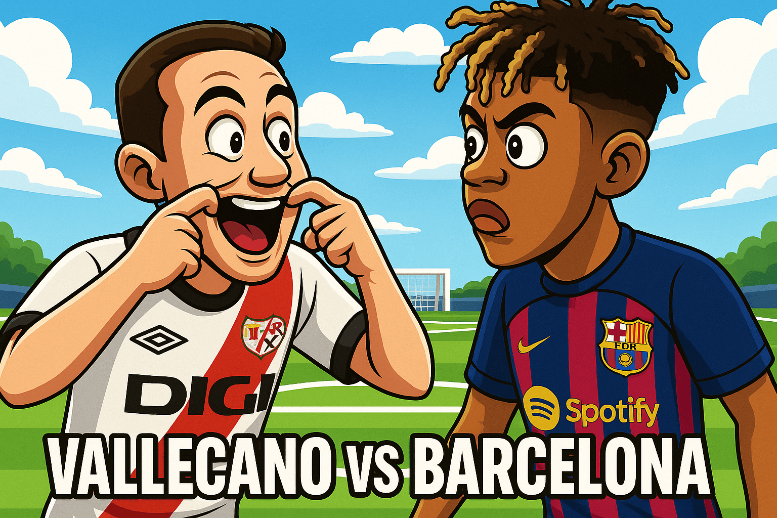 Link Nonton Siaran Langsung Liga Spanyol: Rayo Vallecano vs Barcelona