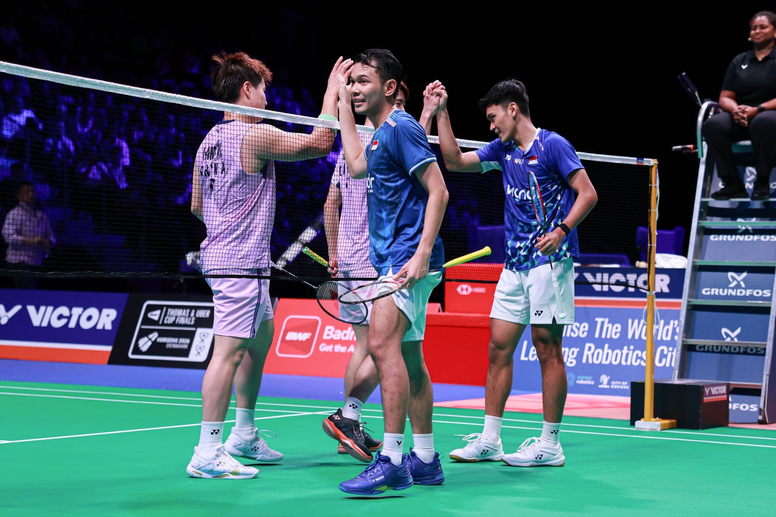Hasil Denmark Open 2025: Gacor Banget, Fajar/Fikri Sikat Wakil China untuk Tiket Final