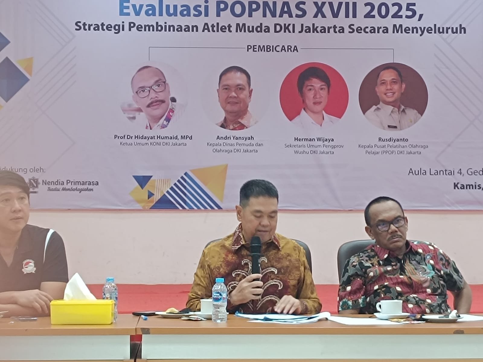 Begini Cara Kadispora DKI Jaga Atlet Muda Biar Gak Diculik Provinsi Lain