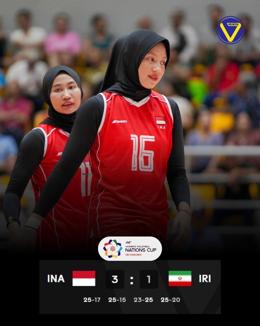 Timnas Voli Putri Indonesia Amankan Posisi 5 Besar di AVC Nations Cup