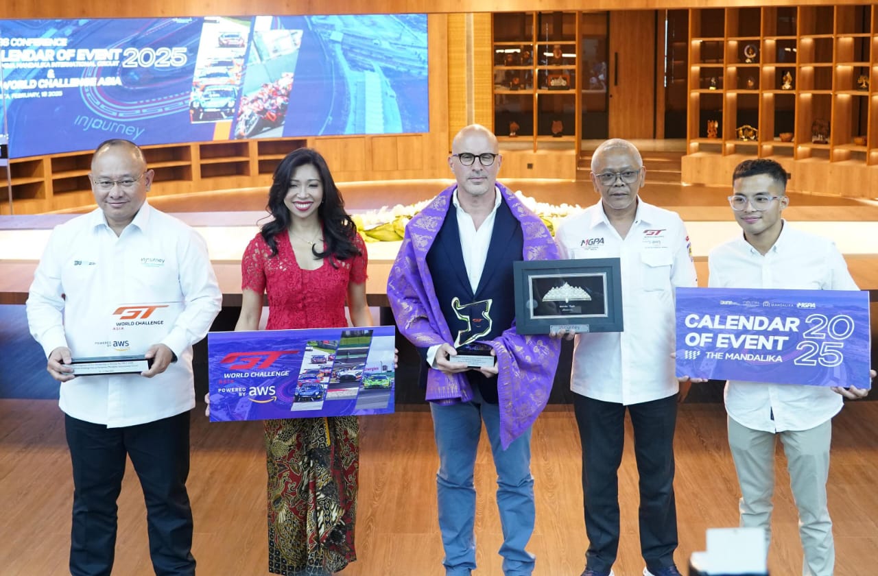 Sirkuit Mandalika Gelar Balap Mobil Internasional Pertama GT World Challenge Asia 2025