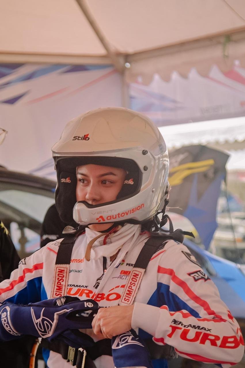 Vakum 4 Bukan, Diva Zahra Tetap Pede Jajal Sprint Rally Semarang