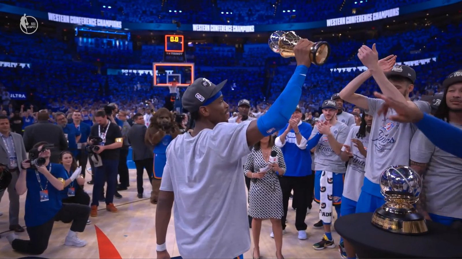 Hasil NBA: Gilas Timberwolves 4-1, Thunder Kembali Main di Final untuk Pertama Kali Sejak 2012