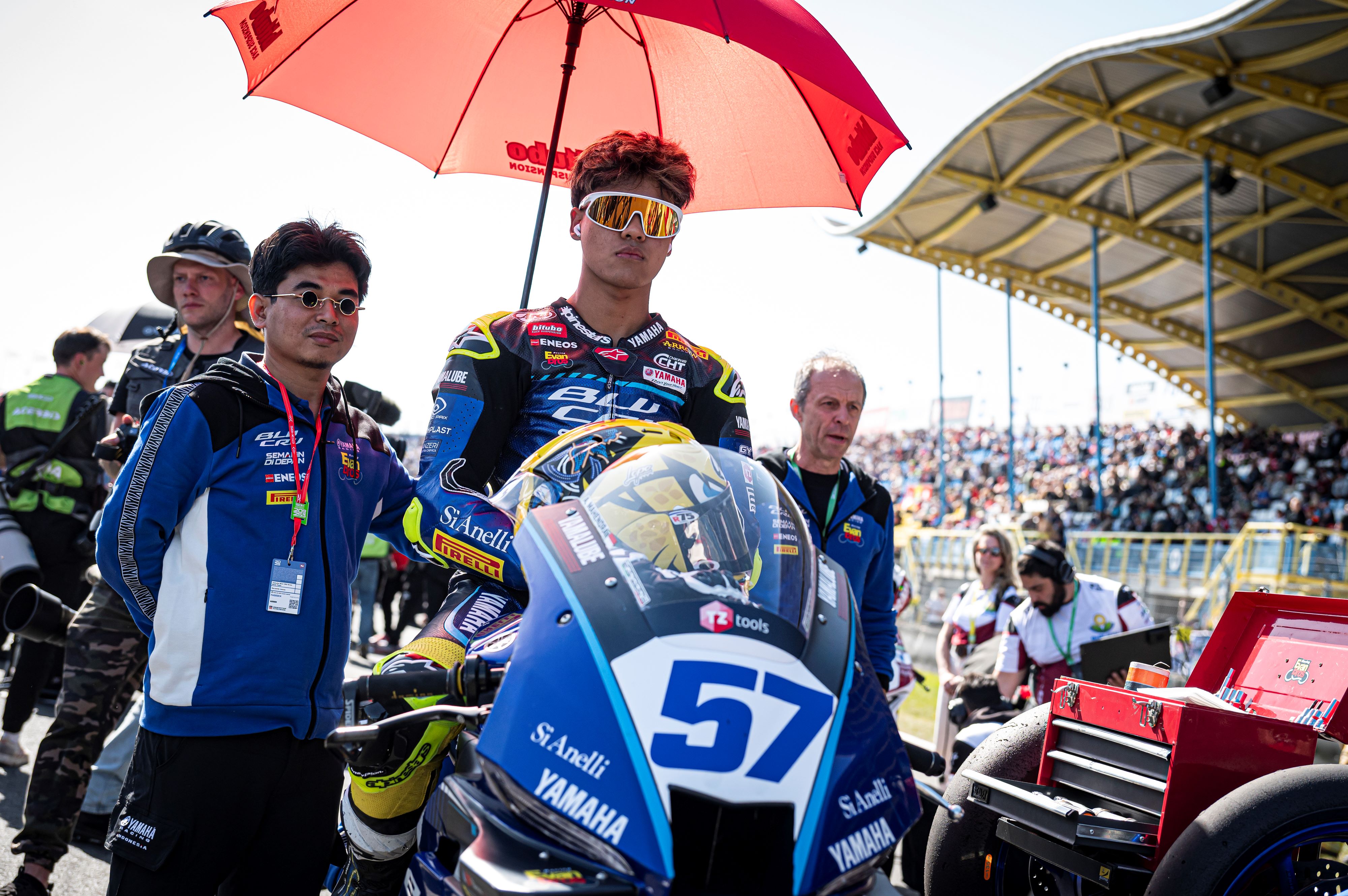 Demi Poin, Aldi Satya Mahendra Siap Libas Sirkuit Cremona di World Supersport