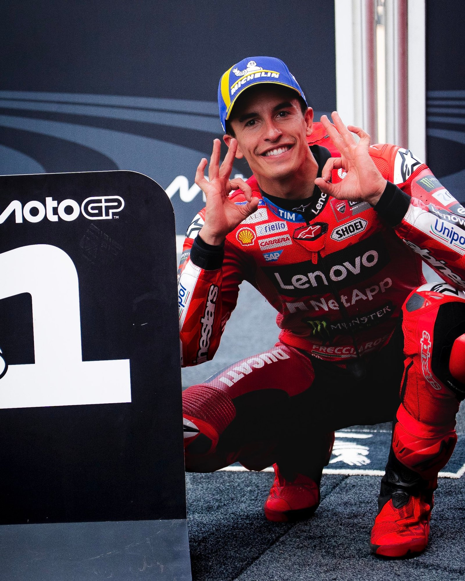 Hasil MotoGP Italia: Marc Marquez Lagi-Lagi Menangi Sprint Race, Bagnaia Cuma Ketiga