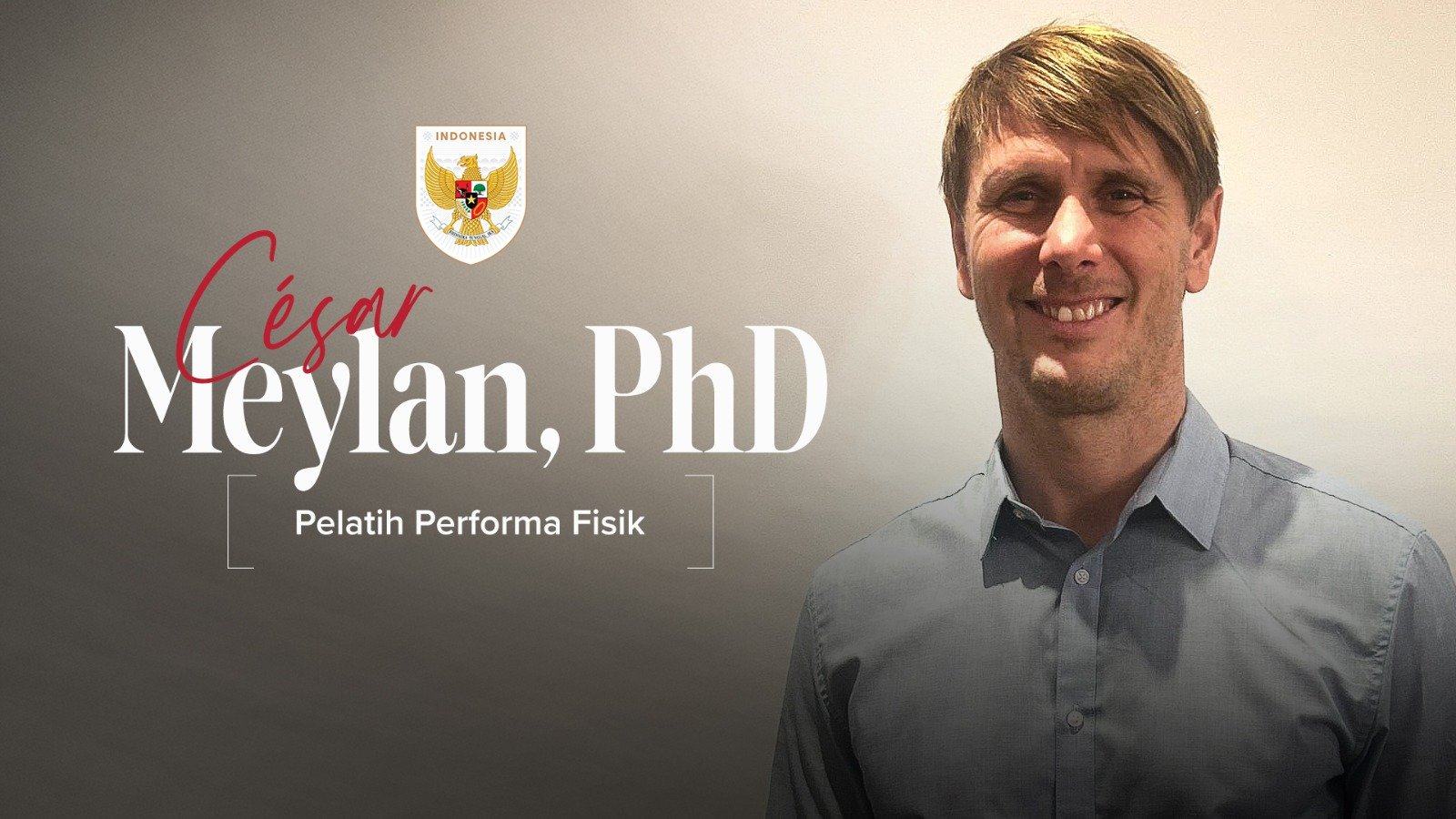 Profil Cesar Meylan, Asisten John Herdman di Timnas Indonesia yang Pernah Raih Emas Olimpiade