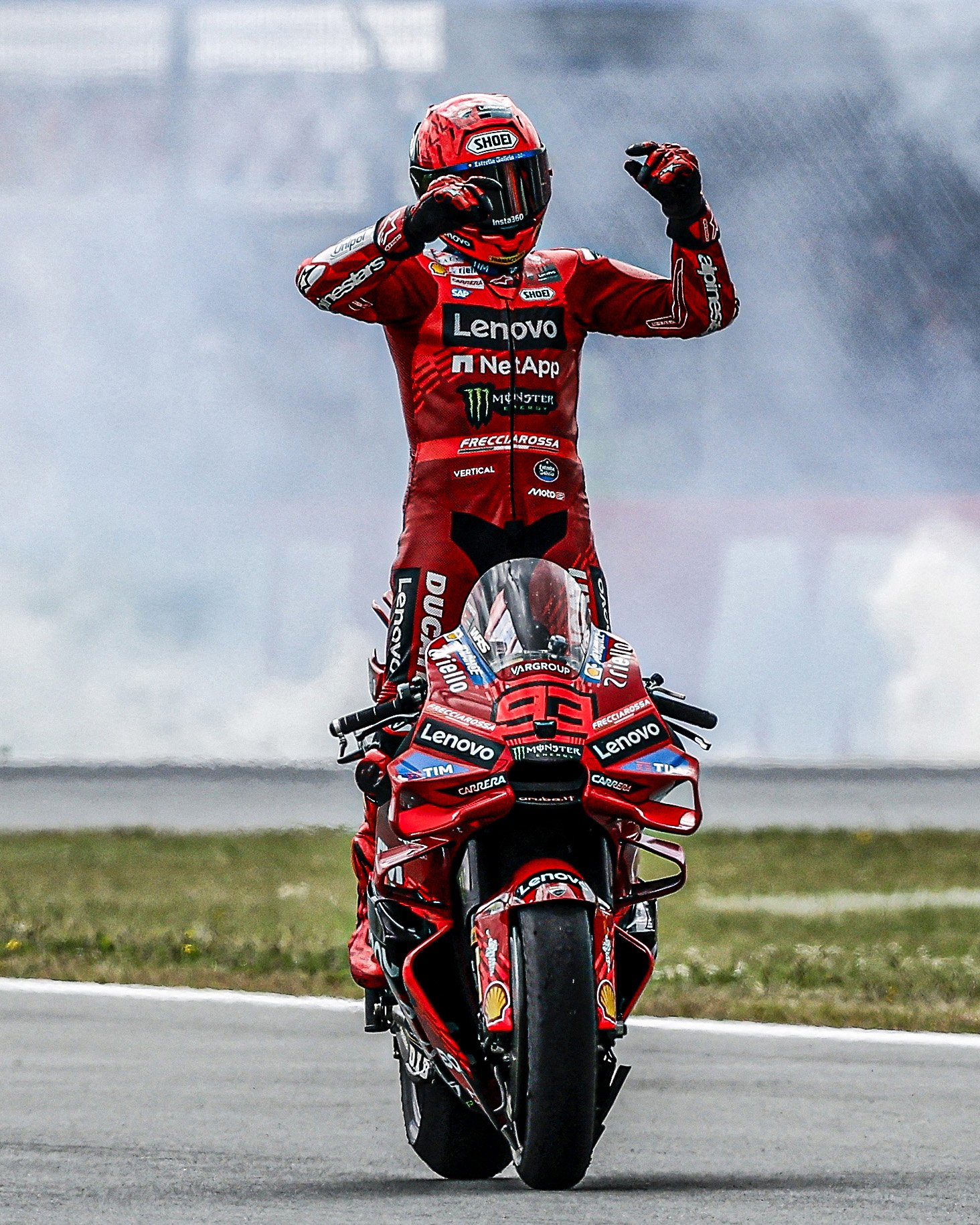 Hasil MotoGP Austria: Marc Marquez Redam Perlawanan Fermin untuk Merebut Kemenangan Pertama di Red Bull Ring