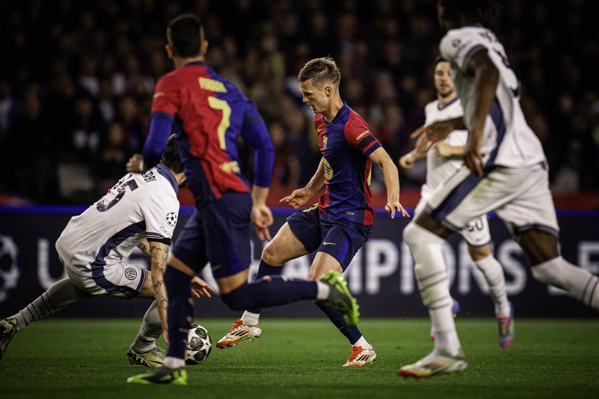 Hasil Liga Champions: Thriller 6 Gol, Barcelona Sukses Diimbangi Inter Milan