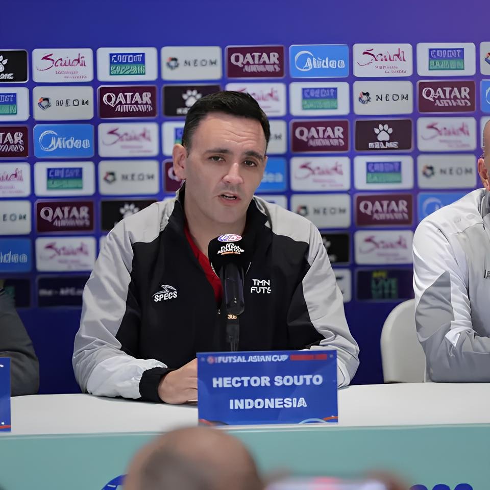 Indonesia vs Iran di Final Piala Asia Futsal 2026, Hector Souto: Kami akan Mainkan Kartu Kami