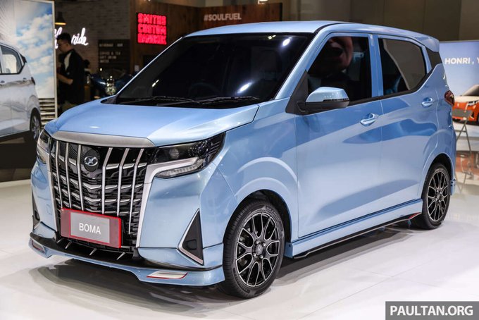 Simak Target Penjualan Alphard Mini Honri Boma EV di IIMS 2025