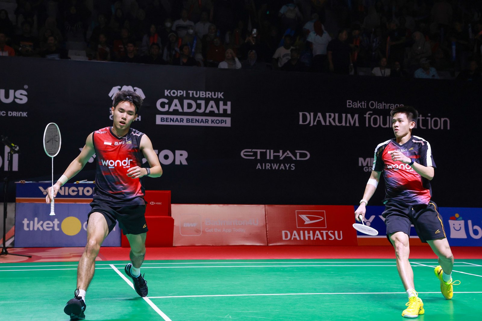 Komentar Raymond/Nikolaus Usai Kalahkan Senior Fajar/Fikri di Indonesia Masters 2026