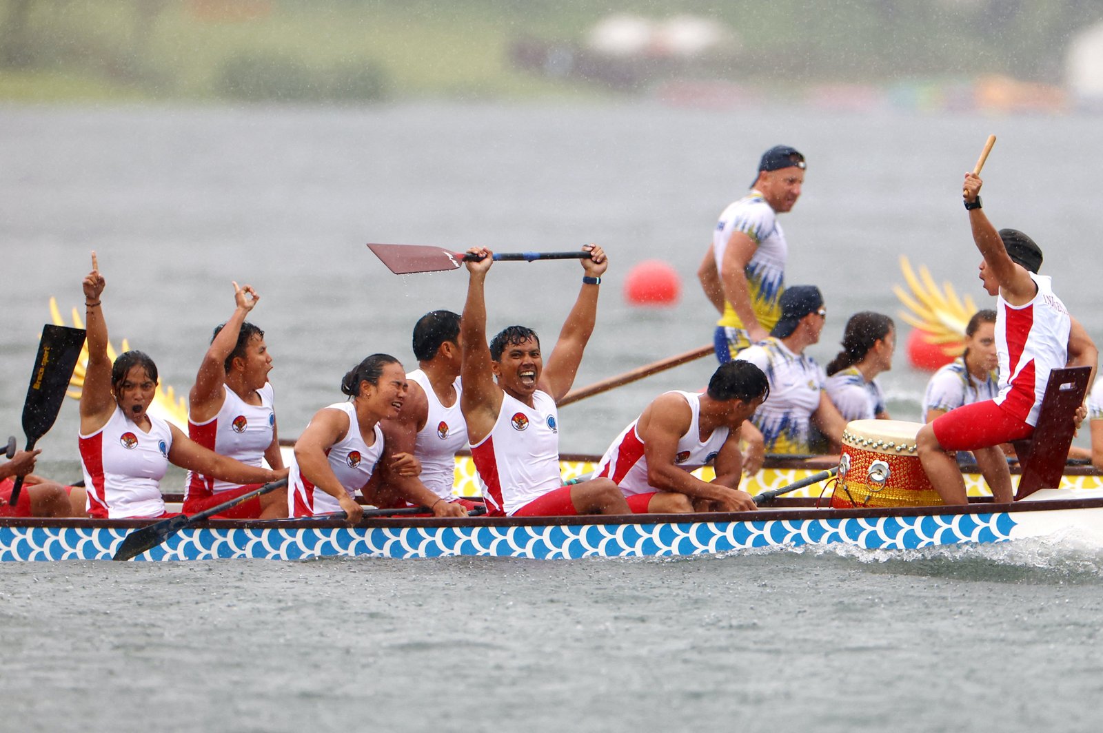 Gokil, Tim Perahu Naga Indonesia Lewati Torehan China di The World Games 2025