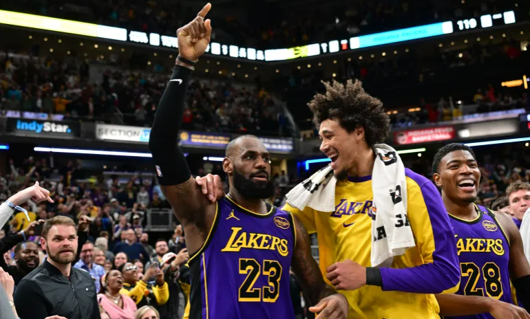 Hasil NBA: LeBron James Kembali, Bawa LA Lakers Menang Lawan Pacers Saat Buzzer Berbunyi