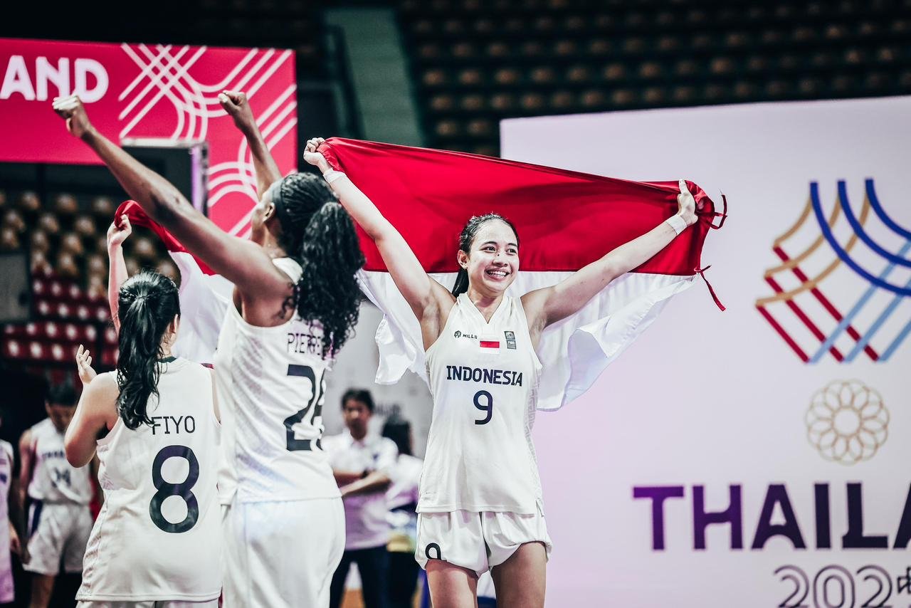 Gokil, Timnas Basket 3x3 Putri Bikin Sejarah Rebut Emas di SEA Games 2025