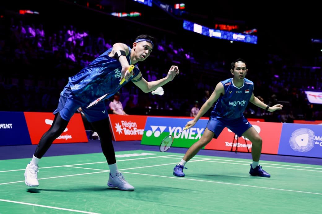 Hasil Kejuaraan Dunia 2025: Sempat Dipersulit, Fajar/Rian Sikat Wakil Hong Kong untuk Tiket 16 Besar